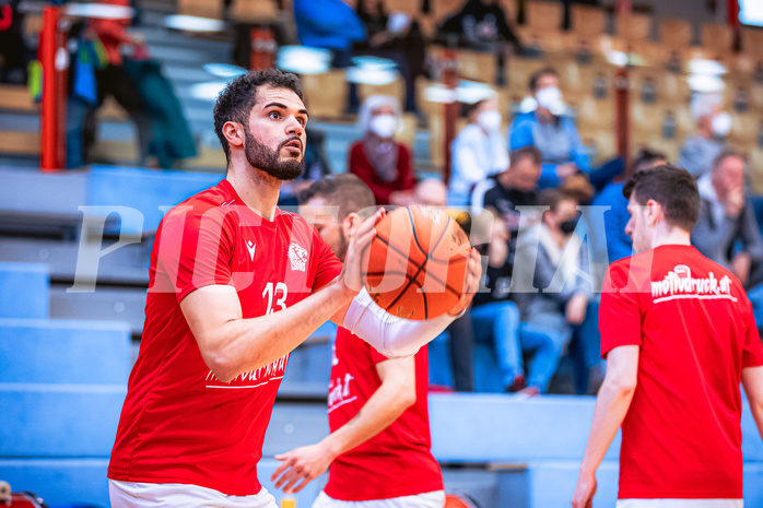 Basketball Basketball Superliga 2021/22, 4. Qualifikationsrunde Traiskirchen Lions vs. Klosterneuburg Dukes