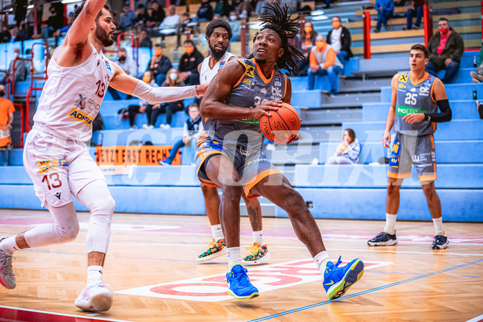Basketball Basketball Superliga 2021/22, 4. Qualifikationsrunde Traiskirchen Lions vs. Klosterneuburg Dukes