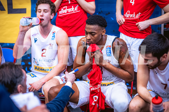 Basketball Basketball Superliga 2021/22, 4. Qualifikationsrunde Traiskirchen Lions vs. Klosterneuburg Dukes