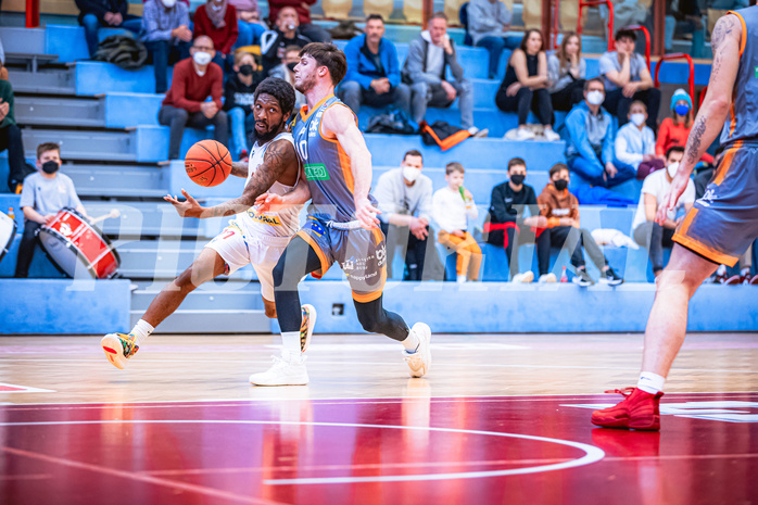 Basketball Basketball Superliga 2021/22, 4. Qualifikationsrunde Traiskirchen Lions vs. Klosterneuburg Dukes