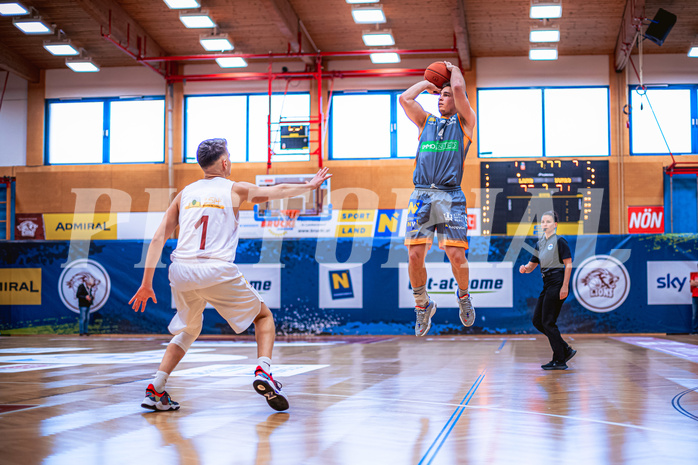 Basketball Basketball Superliga 2021/22, 4. Qualifikationsrunde Traiskirchen Lions vs. Klosterneuburg Dukes
