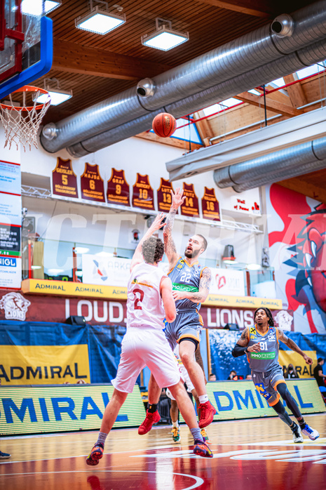 Basketball Basketball Superliga 2021/22, 4. Qualifikationsrunde Traiskirchen Lions vs. Klosterneuburg Dukes