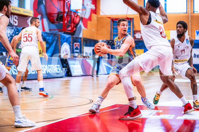 Basketball Basketball Superliga 2021/22, 4. Qualifikationsrunde Traiskirchen Lions vs. Klosterneuburg Dukes