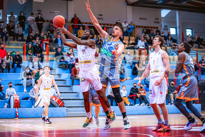 Basketball Basketball Superliga 2021/22, 4. Qualifikationsrunde Traiskirchen Lions vs. Klosterneuburg Dukes
