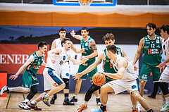 Basketball, Win2Day Superliga 2022/23, Grunddurchgang 17.Runde, Vienna Timberwolves, Kapfenberg Bulls, Miro Zapf (7), Jakob Szkutta (10)