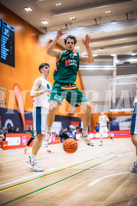 Basketball, Win2Day Superliga 2022/23, Grunddurchgang 17.Runde, Vienna Timberwolves, Kapfenberg Bulls, Nemanja Krstic (12)