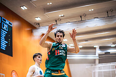 Basketball, Win2Day Superliga 2022/23, Grunddurchgang 17.Runde, Vienna Timberwolves, Kapfenberg Bulls, Nemanja Krstic (12)