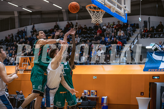 Basketball, Win2Day Superliga 2022/23, Grunddurchgang 17.Runde, Vienna Timberwolves, Kapfenberg Bulls, Jakob Lohr (12)