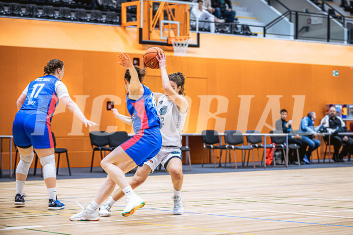 Basketball, Win2Day Basketball Damen Superliga 2022/23, Grunddurchgang 11.Runde, Vienna Timberwolves, UBSC-DBBC Graz, Cristina Nino (2)