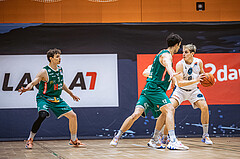 Basketball, Win2Day Superliga 2022/23, Grunddurchgang 17.Runde, Vienna Timberwolves, Kapfenberg Bulls, Nemanja Krstic (12), Elias Wlasak (8)