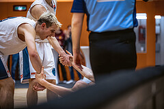 Basketball, Win2Day Superliga 2022/23, Grunddurchgang 17.Runde, Vienna Timberwolves, Kapfenberg Bulls, Elias Wlasak (8)