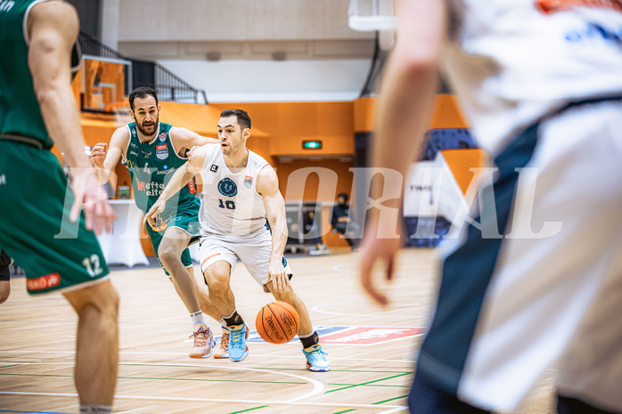 Basketball, Win2Day Superliga 2022/23, Grunddurchgang 17.Runde, Vienna Timberwolves, Kapfenberg Bulls, Jakob Szkutta (10)
