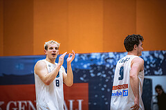 Basketball, Win2Day Superliga 2022/23, Grunddurchgang 17.Runde, Vienna Timberwolves, Kapfenberg Bulls, Elias Wlasak (8)