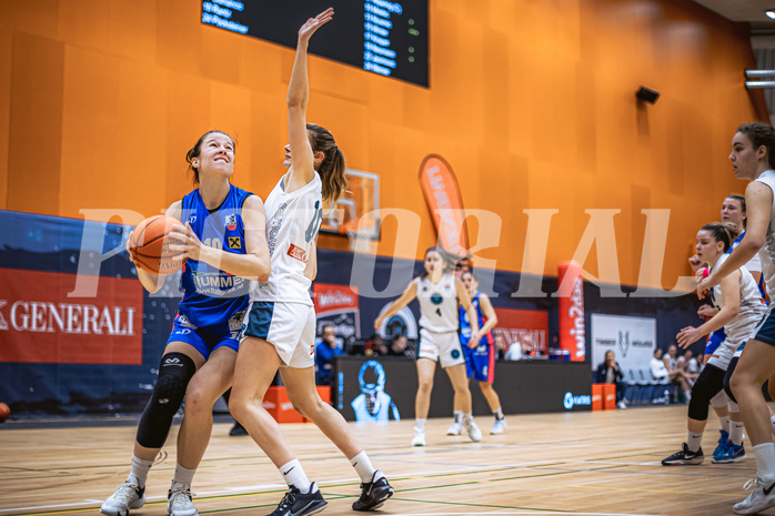 Basketball, Win2Day Basketball Damen Superliga 2022/23, Grunddurchgang 11.Runde, Vienna Timberwolves, UBSC-DBBC Graz, Ajla Meskic (10)