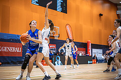 Basketball, Win2Day Basketball Damen Superliga 2022/23, Grunddurchgang 11.Runde, Vienna Timberwolves, UBSC-DBBC Graz, Ajla Meskic (10)