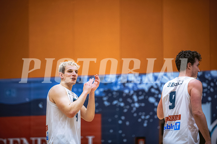 Basketball, Win2Day Superliga 2022/23, Grunddurchgang 17.Runde, Vienna Timberwolves, Kapfenberg Bulls, Elias Wlasak (8)