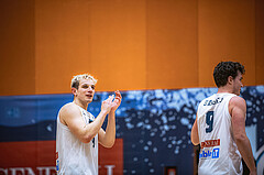 Basketball, Win2Day Superliga 2022/23, Grunddurchgang 17.Runde, Vienna Timberwolves, Kapfenberg Bulls, Elias Wlasak (8)