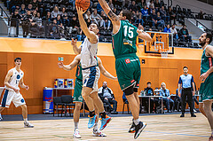 Basketball, Win2Day Superliga 2022/23, Grunddurchgang 17.Runde, Vienna Timberwolves, Kapfenberg Bulls, Jakob Szkutta (10)