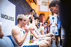Basketball, Win2Day Superliga 2022/23, Grunddurchgang 17.Runde, Vienna Timberwolves, Kapfenberg Bulls, Elias Wlasak (8)