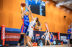 Basketball, Win2Day Basketball Damen Superliga 2022/23, Grunddurchgang 11.Runde, Vienna Timberwolves, UBSC-DBBC Graz, Ajla Meskic (10)