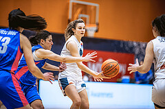 Basketball, Win2Day Basketball Damen Superliga 2022/23, Grunddurchgang 11.Runde, Vienna Timberwolves, UBSC-DBBC Graz, Iva Ilic (10)