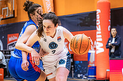 Basketball, Win2Day Basketball Damen Superliga 2022/23, Grunddurchgang 11.Runde, Vienna Timberwolves, UBSC-DBBC Graz, Mira Eulering (7)