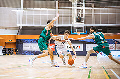 Basketball, Win2Day Superliga 2022/23, Grunddurchgang 17.Runde, Vienna Timberwolves, Kapfenberg Bulls, Jakob Lohr (12)