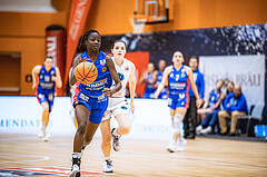 Basketball, Win2Day Basketball Damen Superliga 2022/23, Grunddurchgang 11.Runde, Vienna Timberwolves, UBSC-DBBC Graz, Dierry Sow (6)
