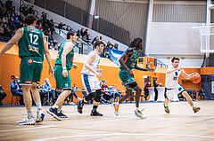 Basketball, Win2Day Superliga 2022/23, Grunddurchgang 17.Runde, Vienna Timberwolves, Kapfenberg Bulls, Jonas John (99)