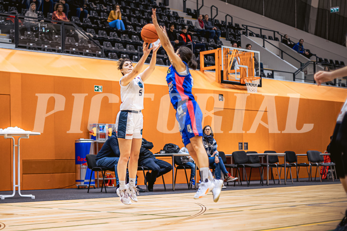 Basketball, Win2Day Basketball Damen Superliga 2022/23, Grunddurchgang 11.Runde, Vienna Timberwolves, UBSC-DBBC Graz, 
