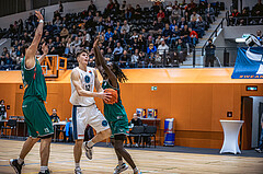 Basketball, Win2Day Superliga 2022/23, Grunddurchgang 17.Runde, Vienna Timberwolves, Kapfenberg Bulls, Jakob Lohr (12)