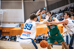 Basketball, Win2Day Superliga 2022/23, Grunddurchgang 17.Runde, Vienna Timberwolves, Kapfenberg Bulls, Nemanja Krstic (12)