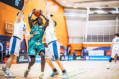 Basketball, Win2Day Superliga 2022/23, Grunddurchgang 17.Runde, Vienna Timberwolves, Kapfenberg Bulls, Lesley Varner II  (21)
