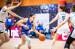 Basketball, Win2Day Basketball Damen Superliga 2022/23, Grunddurchgang 11.Runde, Vienna Timberwolves, UBSC-DBBC Graz, Elisabeth Dudau (7)
