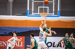 Basketball, Win2Day Superliga 2022/23, Grunddurchgang 17.Runde, Vienna Timberwolves, Kapfenberg Bulls, Jakob Szkutta (10), Miro Zapf (7)