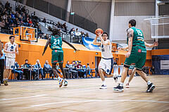 Basketball, Win2Day Superliga 2022/23, Grunddurchgang 17.Runde, Vienna Timberwolves, Kapfenberg Bulls, Paul Rotter (66)