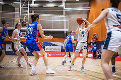 Basketball, Win2Day Basketball Damen Superliga 2022/23, Grunddurchgang 11.Runde, Vienna Timberwolves, UBSC-DBBC Graz, Melanie Fischer (14)