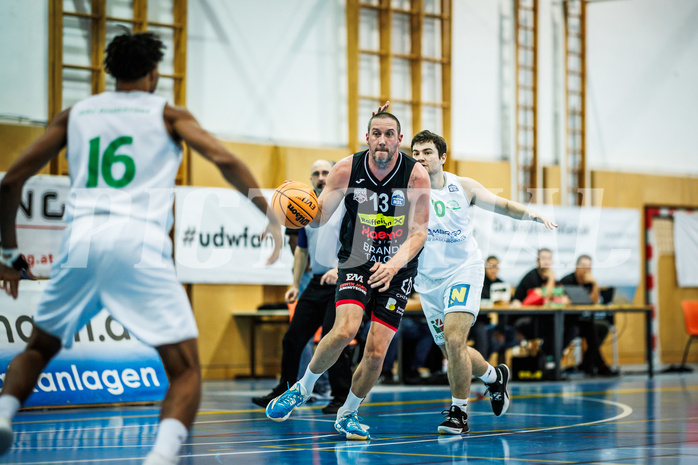 Basketball, Basketball Zweite Liga 2023/24, Grunddurchgang 4.Runde, Deutsch Wagram Alligators, Mattersburg Rocks, Corey Hallett (13)