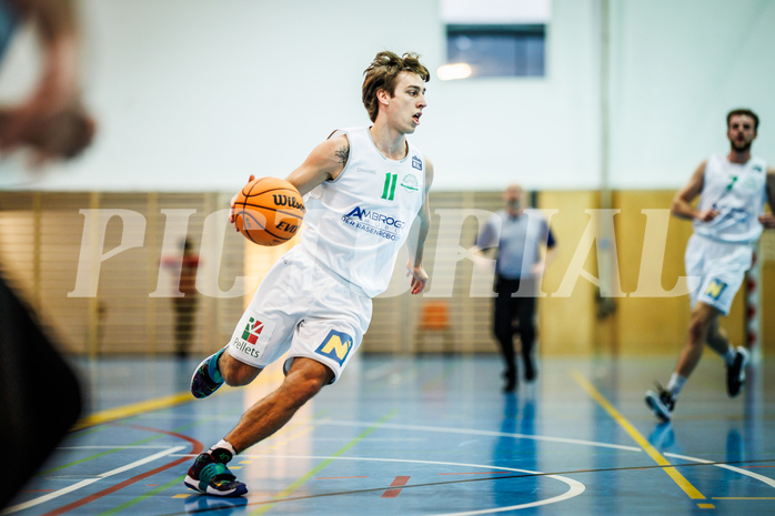 Basketball, Basketball Zweite Liga 2023/24, Grunddurchgang 4.Runde, Deutsch Wagram Alligators, Mattersburg Rocks, Simon Marek (11)