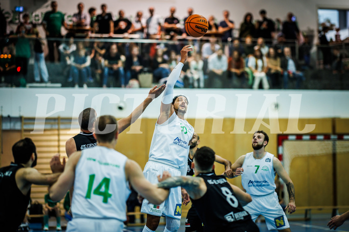 Basketball, Basketball Zweite Liga 2023/24, Grunddurchgang 4.Runde, Deutsch Wagram Alligators, Mattersburg Rocks, Marko Kolaric (30)