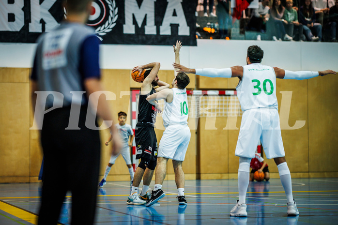 Basketball, Basketball Zweite Liga 2023/24, Grunddurchgang 4.Runde, Deutsch Wagram Alligators, Mattersburg Rocks, Tobias Winkler (9)