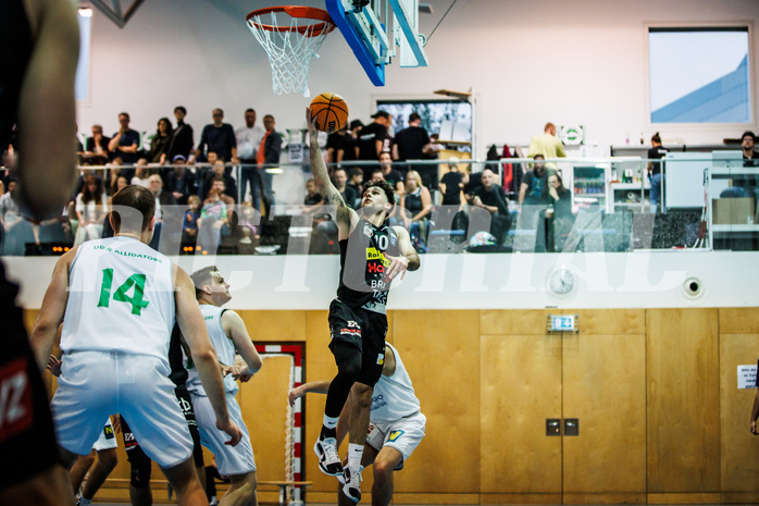 Basketball, Basketball Zweite Liga 2023/24, Grunddurchgang 4.Runde, Deutsch Wagram Alligators, Mattersburg Rocks, Julian Alper (10)
