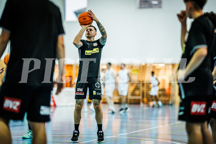 Basketball, Basketball Zweite Liga 2023/24, Grunddurchgang 4.Runde, Deutsch Wagram Alligators, Mattersburg Rocks, Petar Zivkovic (8)