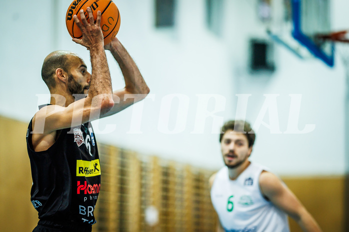 Basketball, Basketball Zweite Liga 2023/24, Grunddurchgang 4.Runde, Deutsch Wagram Alligators, Mattersburg Rocks, Dominik Alturban (6)