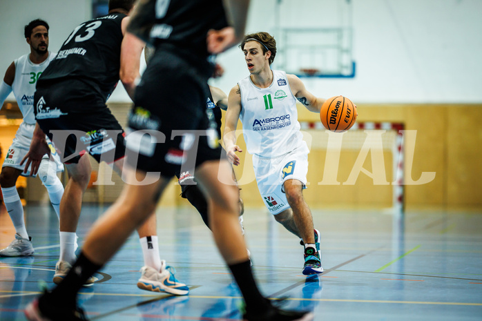 Basketball, Basketball Zweite Liga 2023/24, Grunddurchgang 4.Runde, Deutsch Wagram Alligators, Mattersburg Rocks, Simon Marek (11)