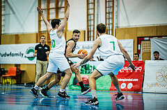 Basketball, Basketball Zweite Liga 2023/24, Grunddurchgang 4.Runde, Deutsch Wagram Alligators, Mattersburg Rocks, Daniel Schuch (10), Julian Alper (10)