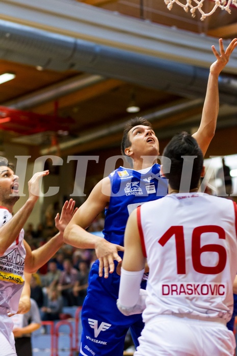 Basketball ABL 2015/16 Grunddurchgang 4.Runde Traiskirchen Lions vs Oberwart Gunners