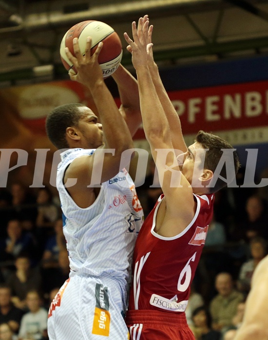 Basketball ABL 2015/16 Grunddurchgang 5.Runde   Kapfenberg Bulls vs BC Vienna