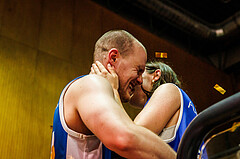 Basketball, win2day Basketball Superliga 2023/24, Finale Spiel 3, UBSC Graz, Oberwart Gunners, Celebrations