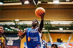 Basketball, win2day Basketball Superliga 2023/24, Finale Spiel 3, UBSC Graz, Oberwart Gunners, Munis Tutu (10)